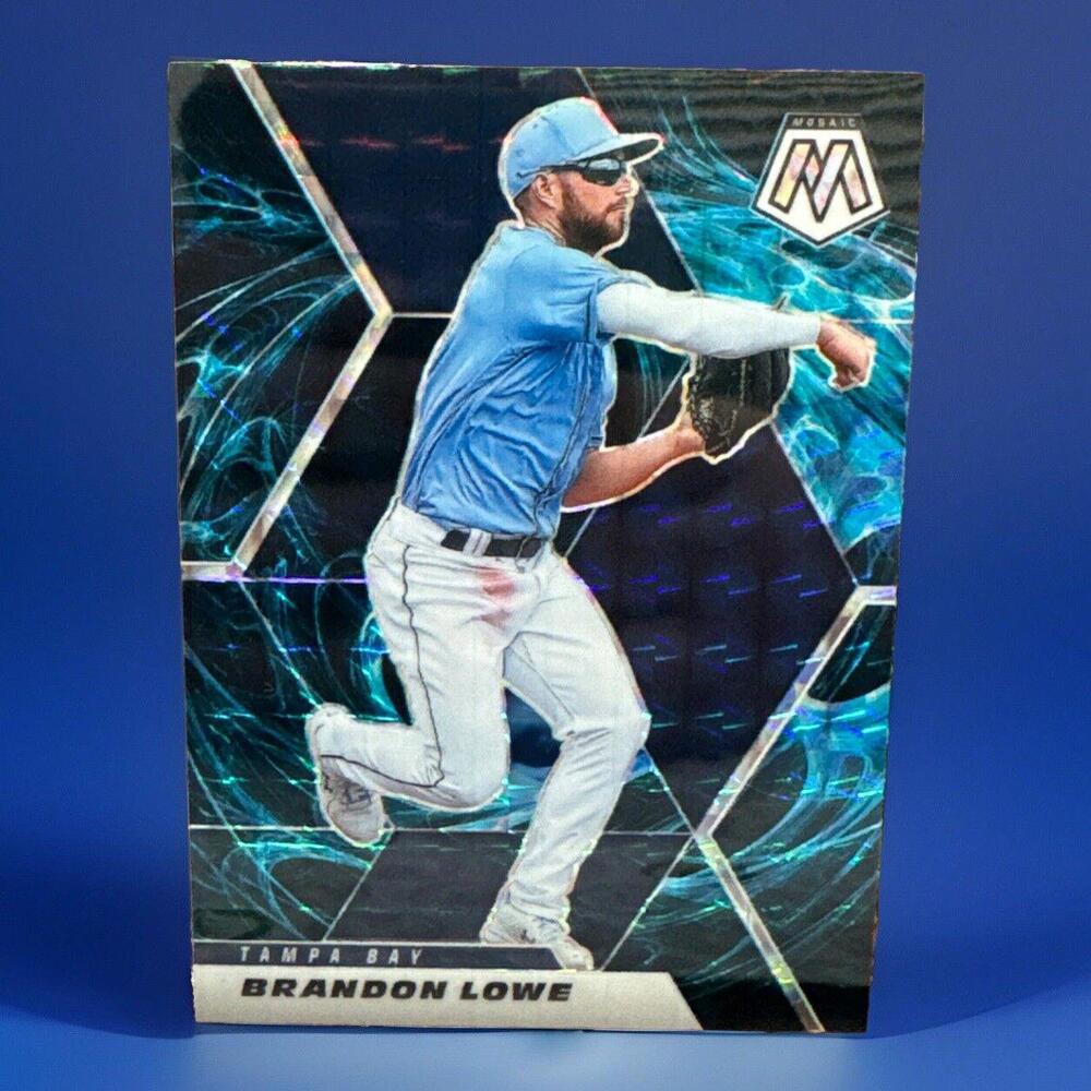 Brandon Lowe Tampa Bay Rays Genesis SSP Case Hot #175 Prizm MLB Card 2021